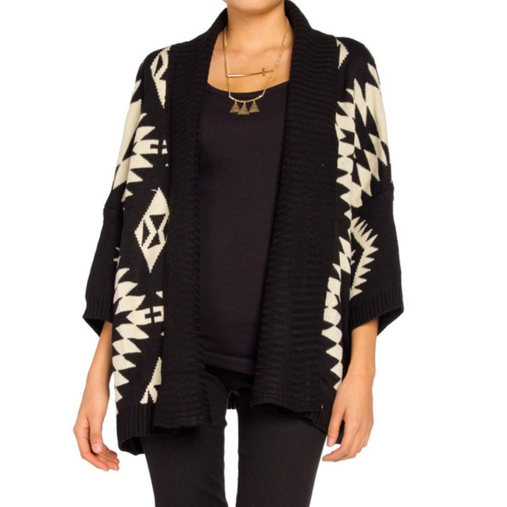 New 36.5 Boho Aztec Sweater